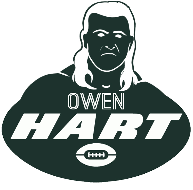 New York Jets Owen Hart Logo DIY iron on transfer (heat transfer)
